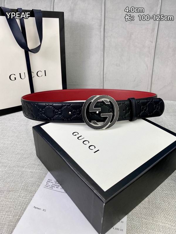 Gucci belt 40mmX100-125cm 8L95
